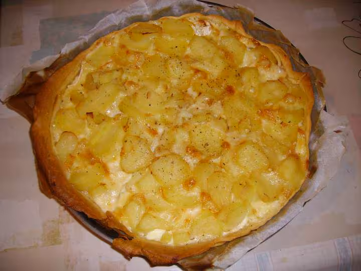 Tarte au camembert
