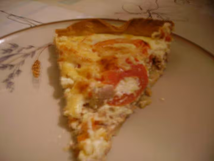 Tarte au thon part