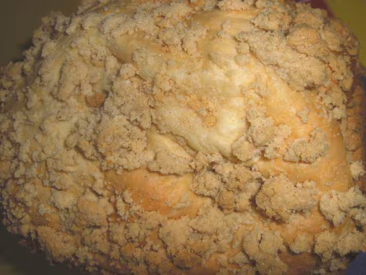 Brioche aux streussels