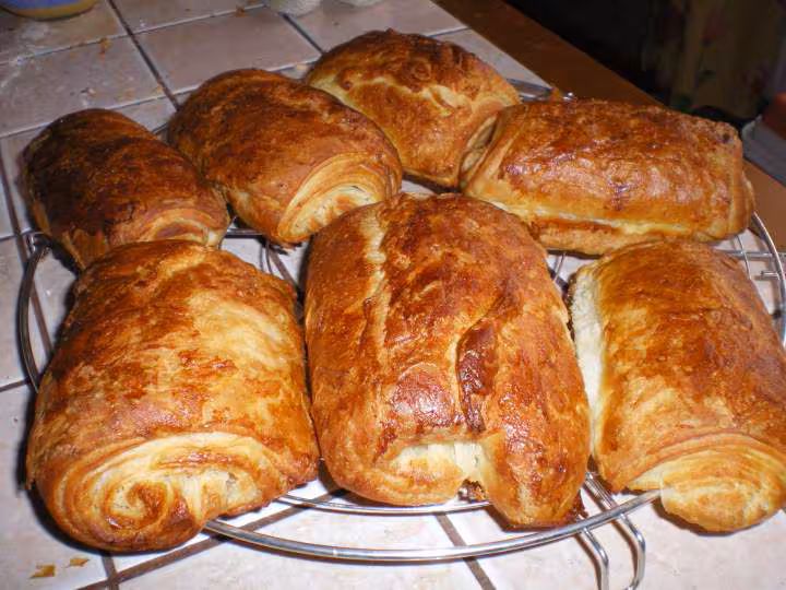 Enfin des pains aux chocolats reussis
