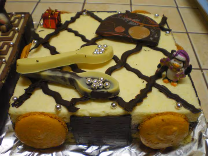 Meli melo de poires et chocolat de flore88