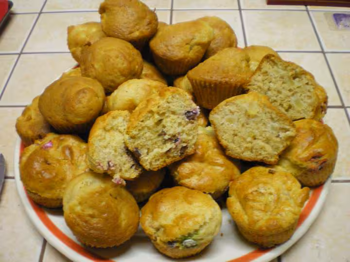 Muffins smarties et pommes