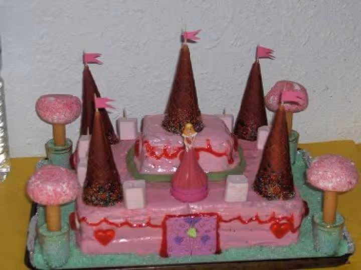 Gateau chateau princesse
