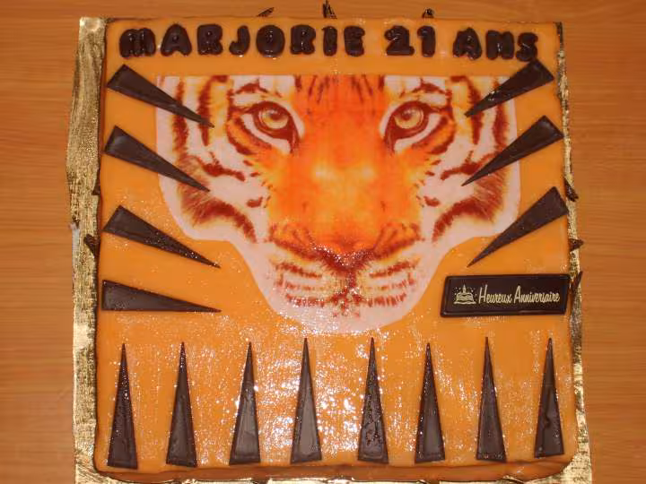 Gateau tigre