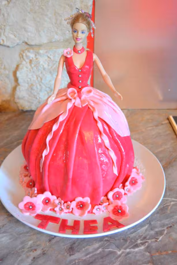 Gateau barbie