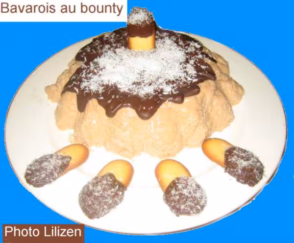 Bavarois au bounty
