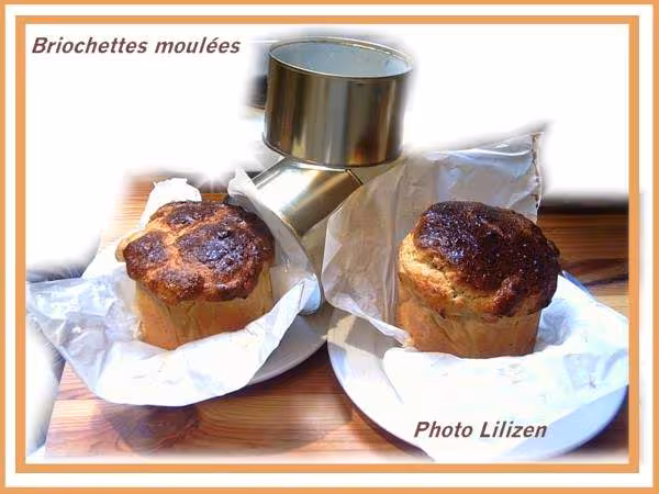 Briochettes moulees avec des boites de conserve 2