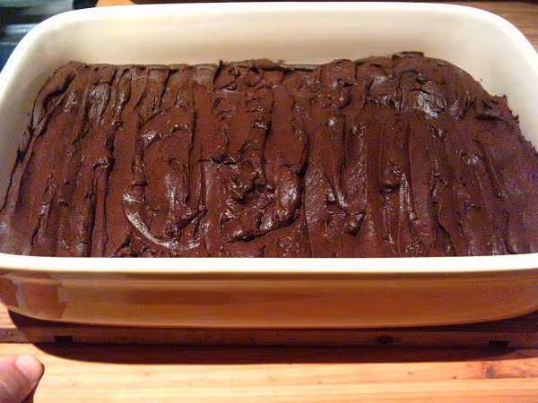 Gateau cassonade chocolat