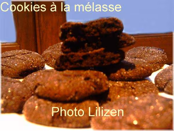 Petits cookies a la melasse proposes par anayate