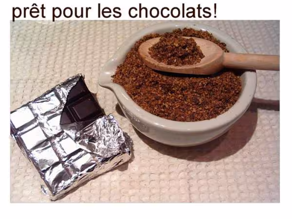 Ready for chocolates