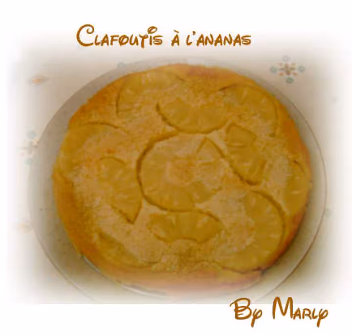 Clafoutis a l ananas
