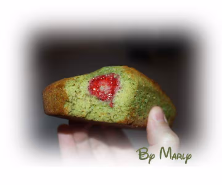 Petits cakes pistaches framboises suite