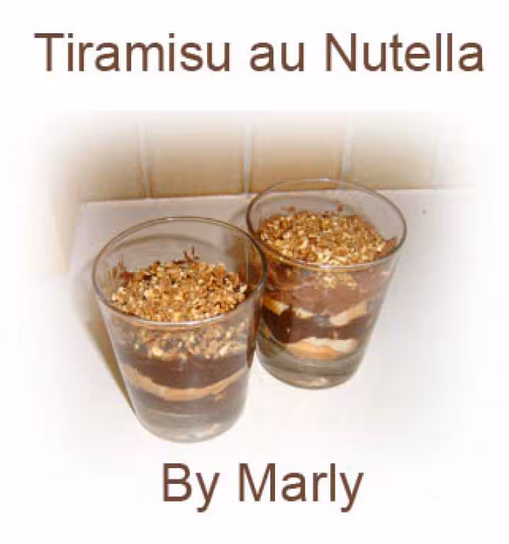 Tiramisu au nutella