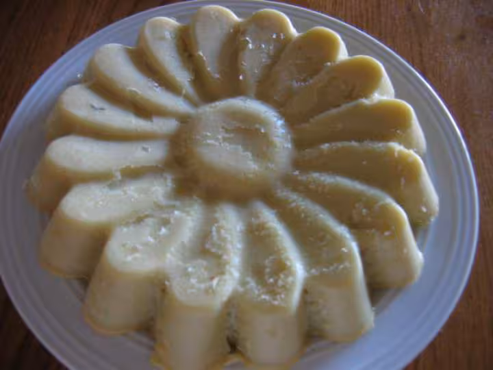 Clafoutis lait de coco et bananes
