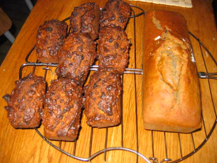 Petits cakes sans gluten au chocoalt et pain d epices