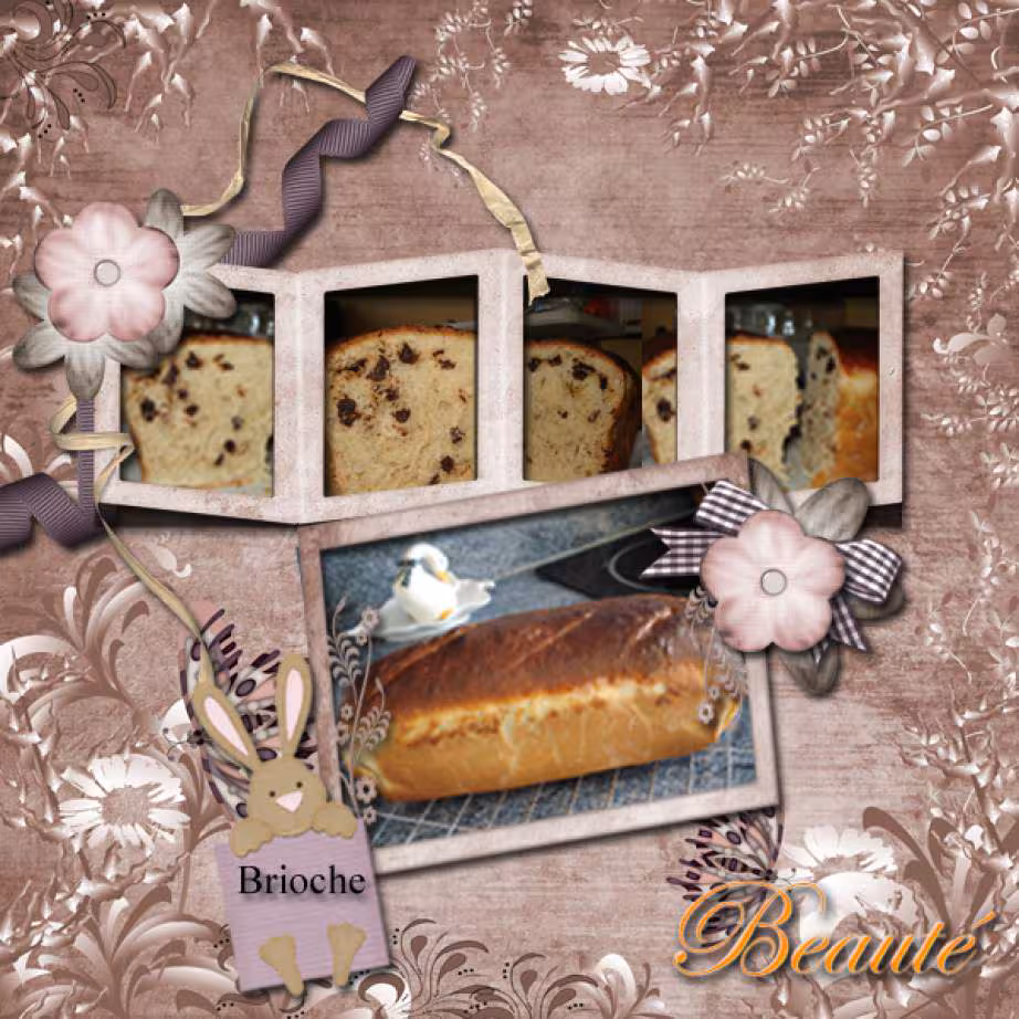 Brioche roul e aux p pites de chocolat