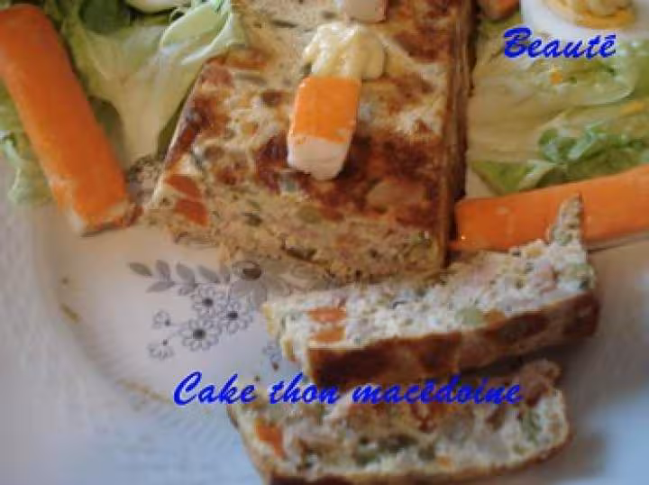 Cake thon macedoine