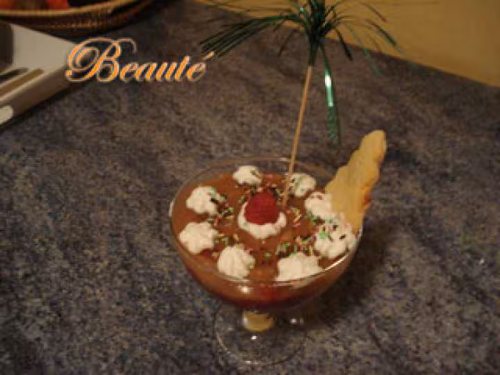 Cappuccino de pommes verte