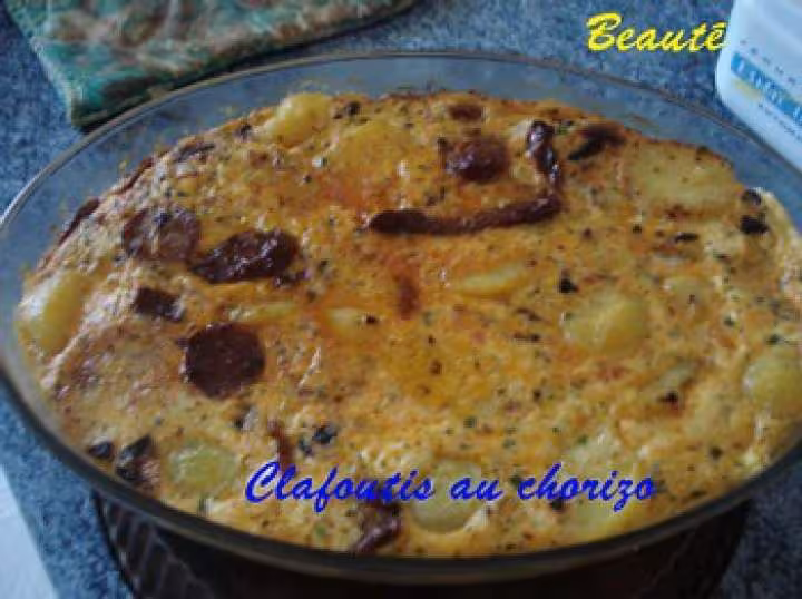 Clafoutis au chorizo