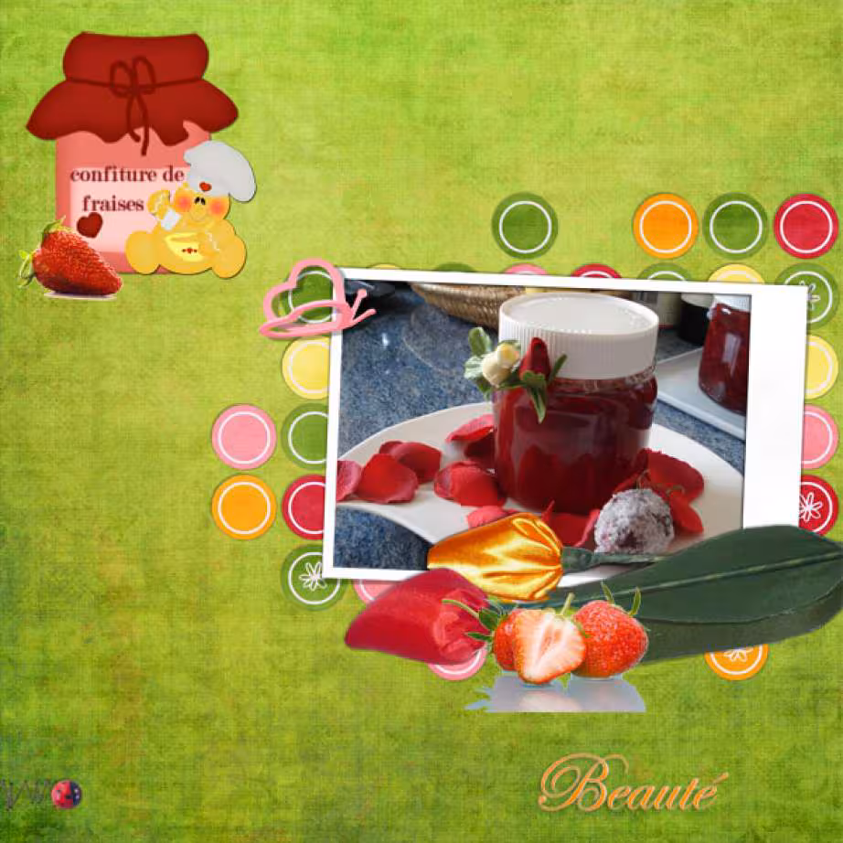 Confiture de fraises