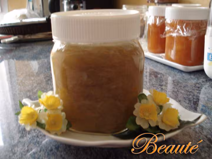 Confiture de rhubarbe