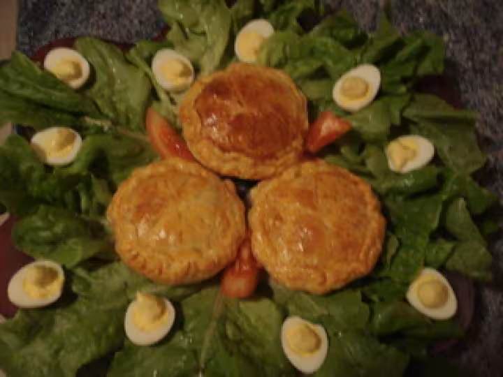 Feuillete au jambon fromage