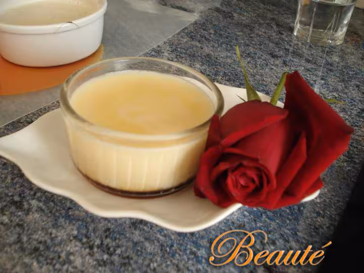 Flan a la vanille