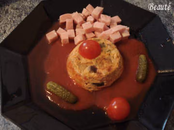 Flan de ratatouille