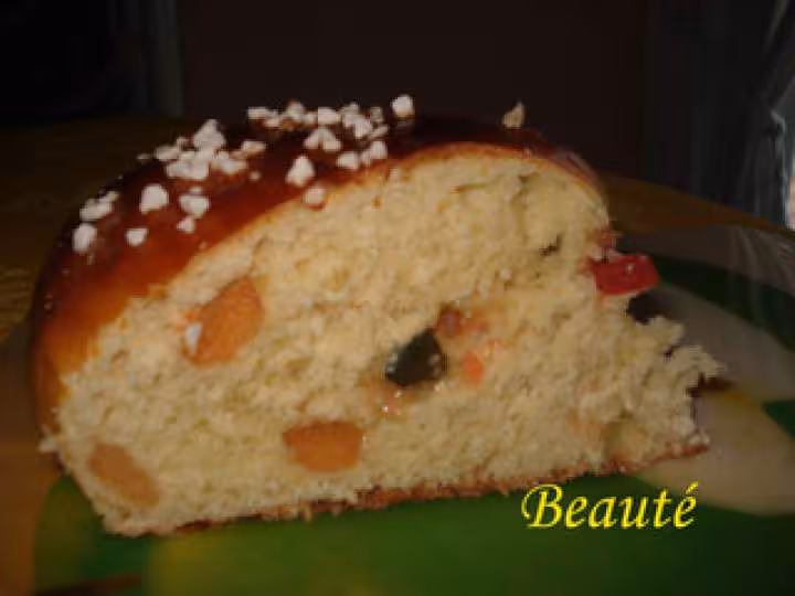 Galette des rois briochee