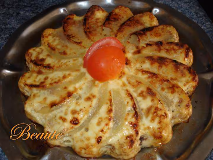 Gateau de pommes de terre au canard