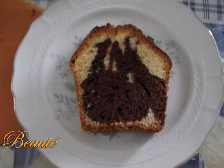 Gateau marbre