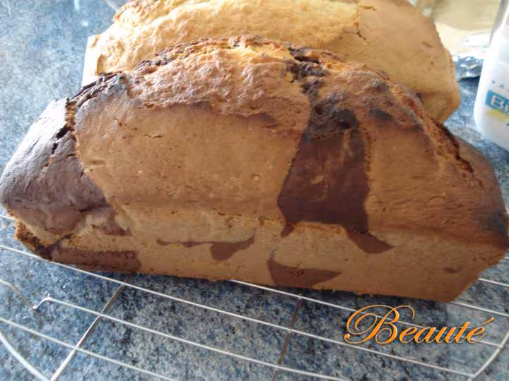 Gateau marbre