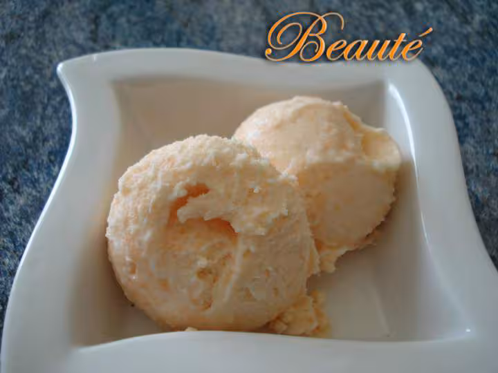 Glace au melon
