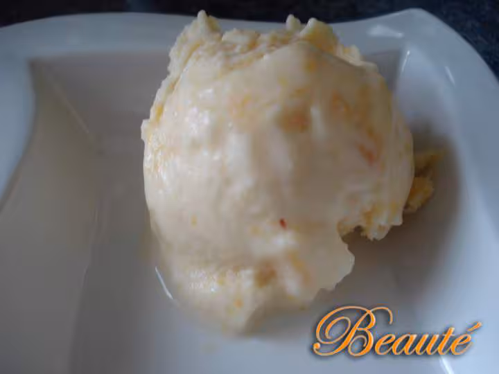Glace peches