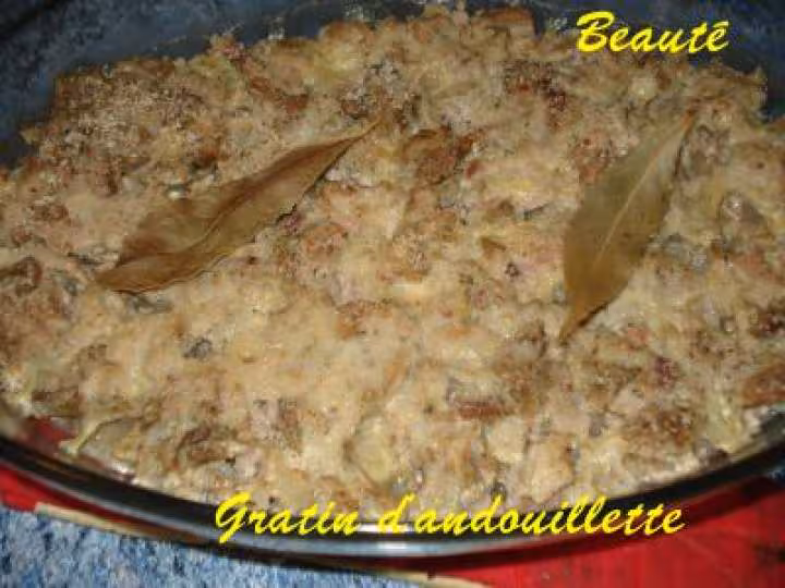 Gratin d andouillette