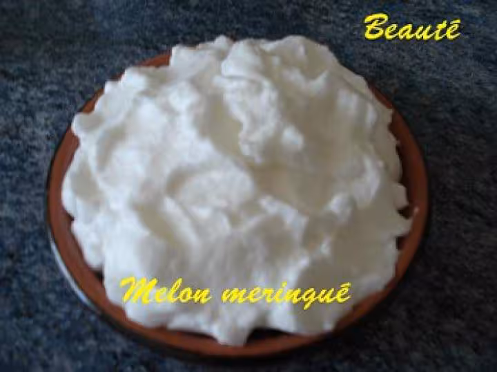 Melon meringue
