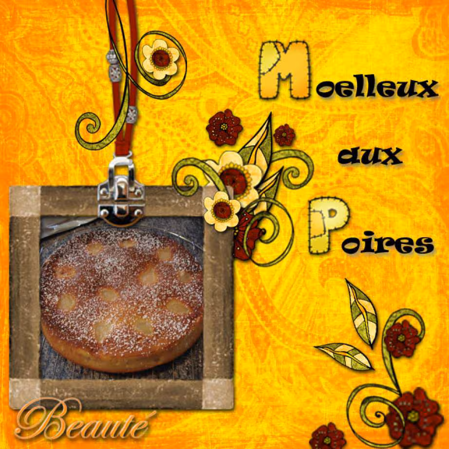 Moelleux aux poires