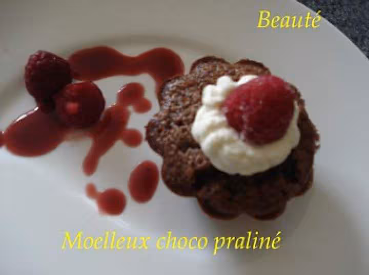 Moelleux choco praline