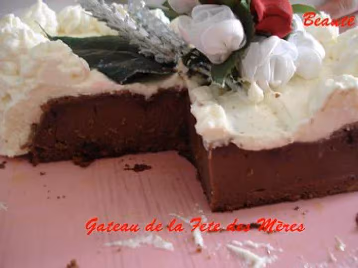 Mon gateau de la fete des meres