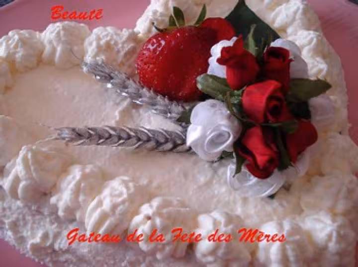 Mon gateau de la fete des meres