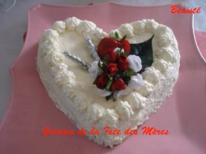 Mon gateau de la fete des meres