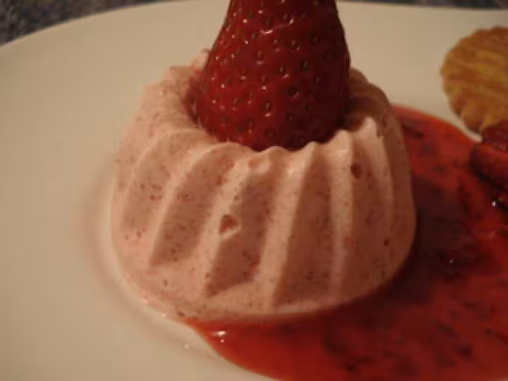 Mousse aux fraises