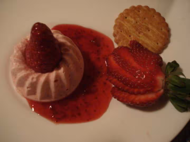 Mousse aux fraises