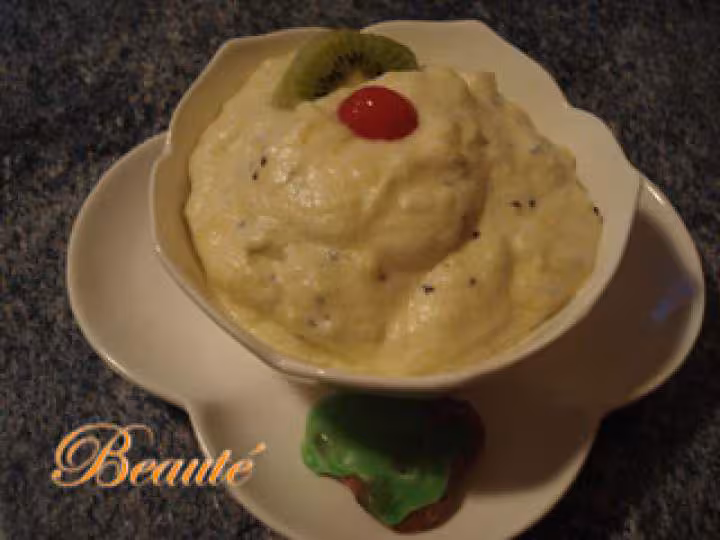 Mousse aux kiwis
