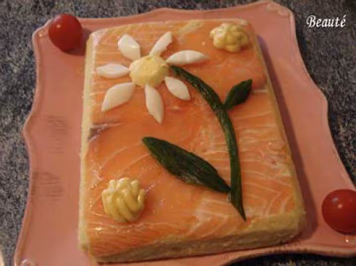 Mousse d asperge au saumon fume