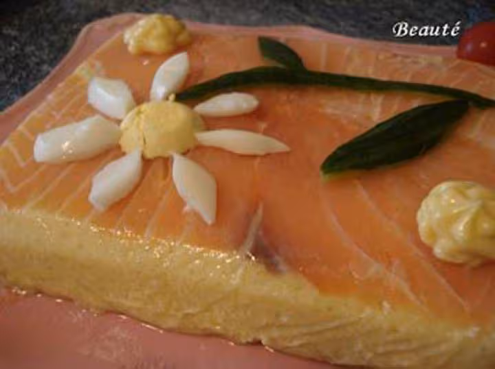 Mousse d asperge au saumon fume