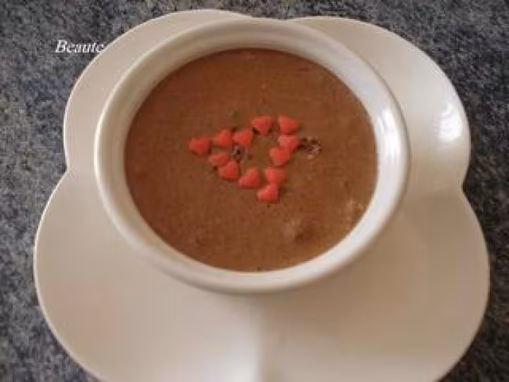 Mousse legere au chocolat