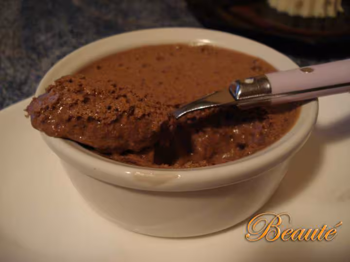 Mousse legere au chocolat