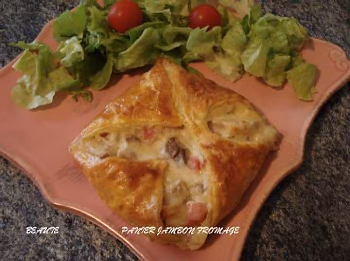 Panier jambon fromage