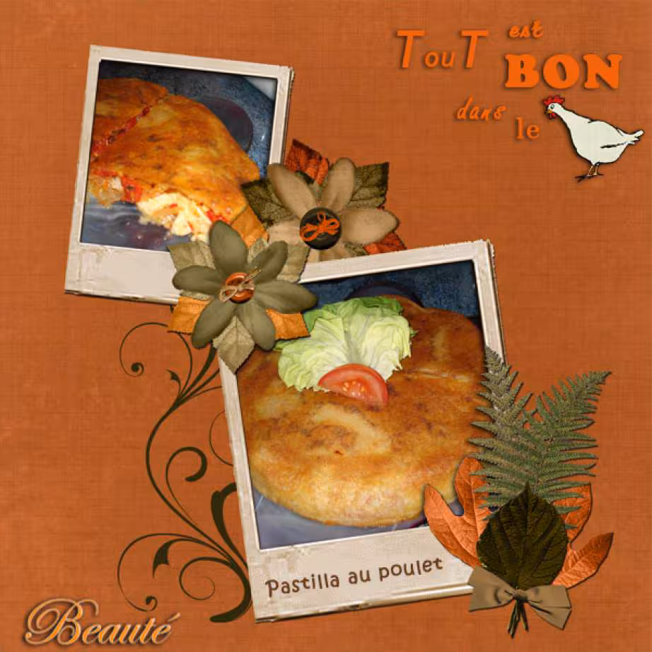 Pastilla au poulet